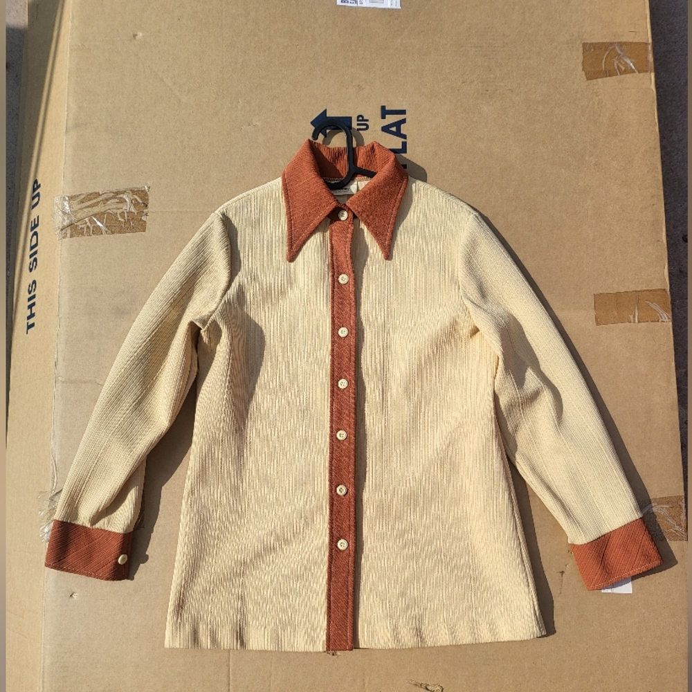 Vintage Jcpenny Polyester shirt